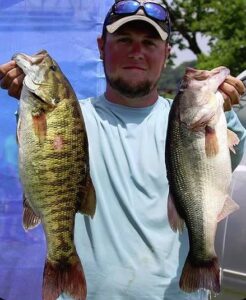 Bass fishing on Pickwick