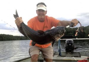 Fishing on Lake Frank Jackson