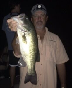 Summer night fishing