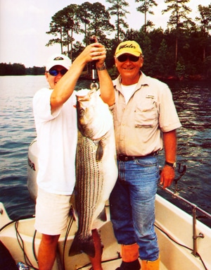 Catch Striped Bass on Lake Martin Year-Round - FishingBama