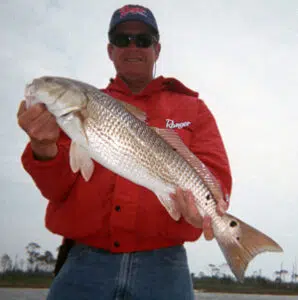 Fishing for Redfish in Lower Mobile Bay Bayous