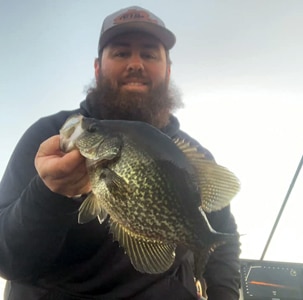 Winter trolling for crappies on North Alabama lakes 
